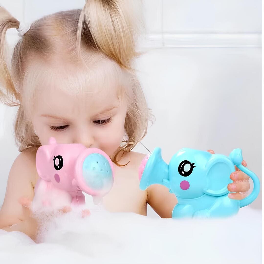 Jouet de bain éléphant – Jet d’eau interactif