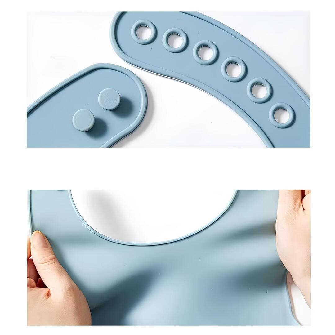 Bavoir en silicone