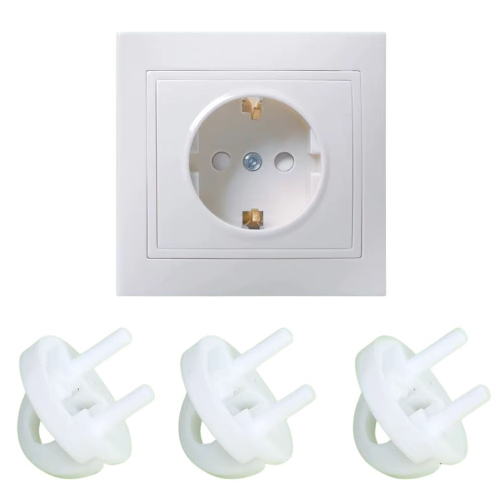 Cache-prises – Lot de 10 protections de sécurité