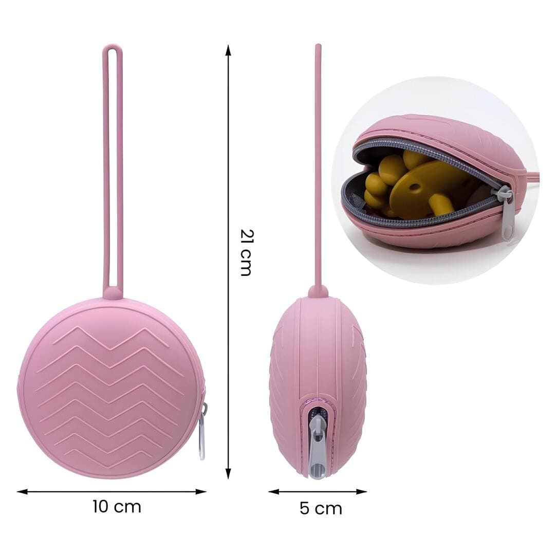 Boîte à tétine zippée