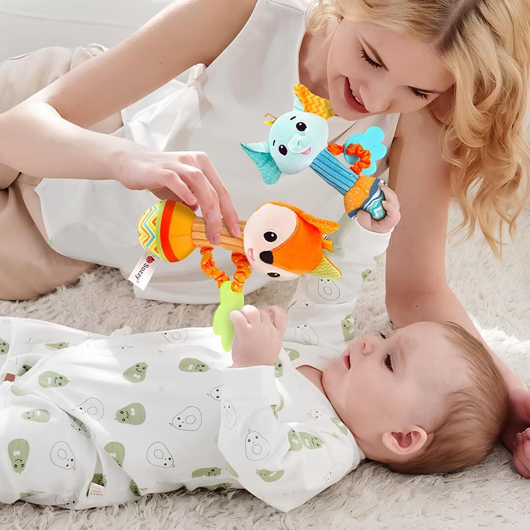 Hochet en peluche