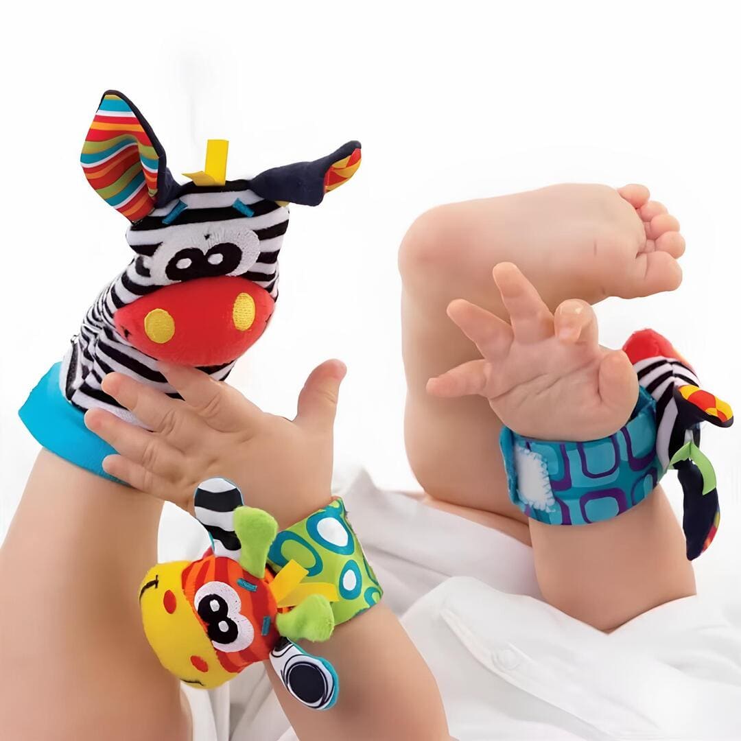 Hochets de poignet et chaussettes