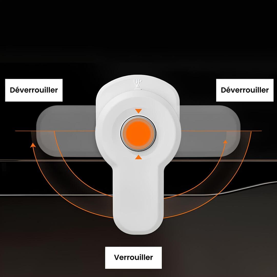 Serrure de sécurité pour four