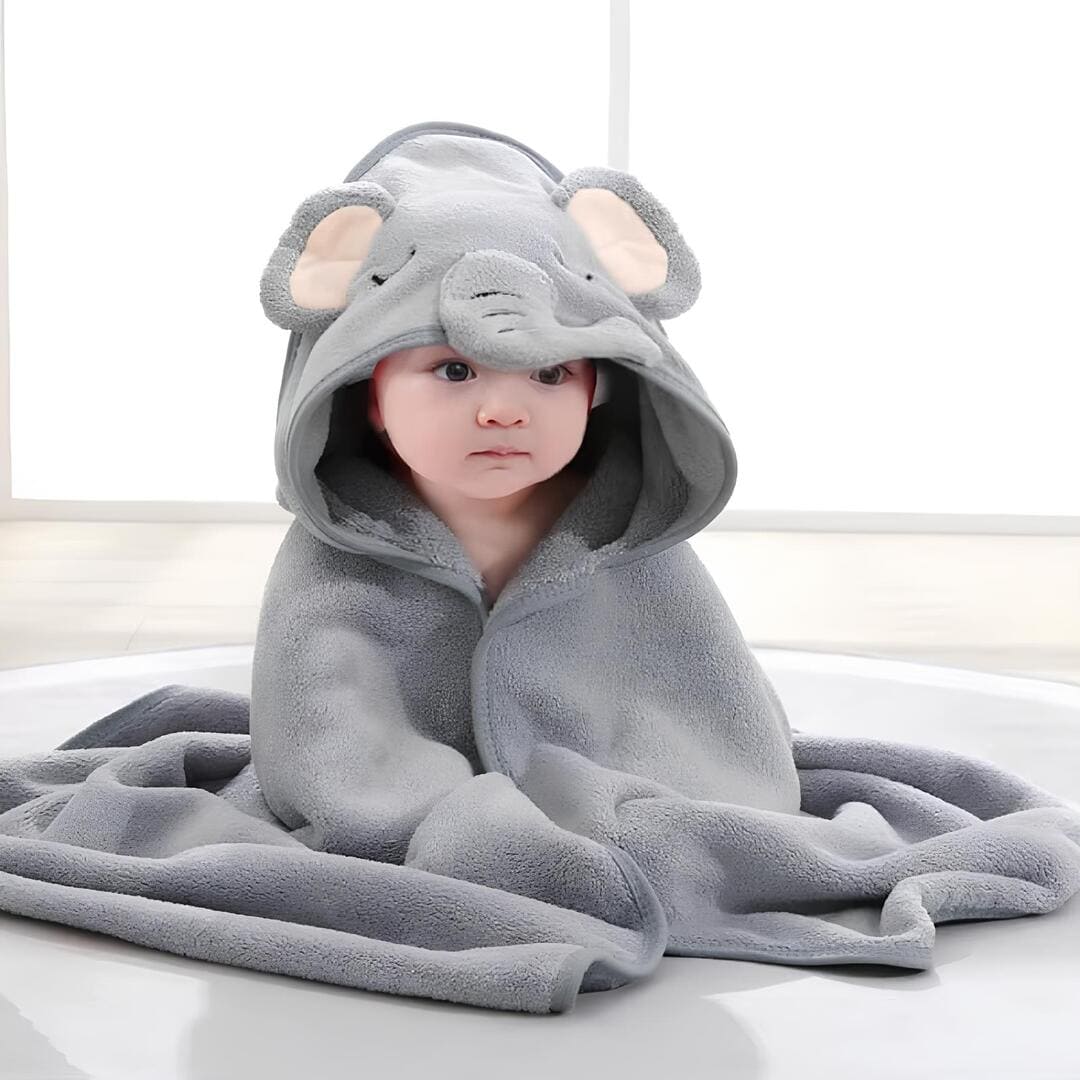 Cape de bain – Coton doux