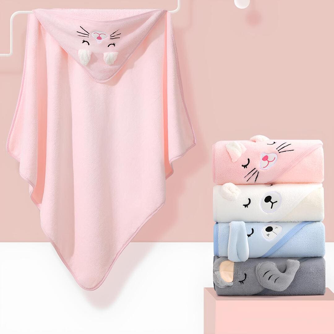 Cape de bain – Coton doux