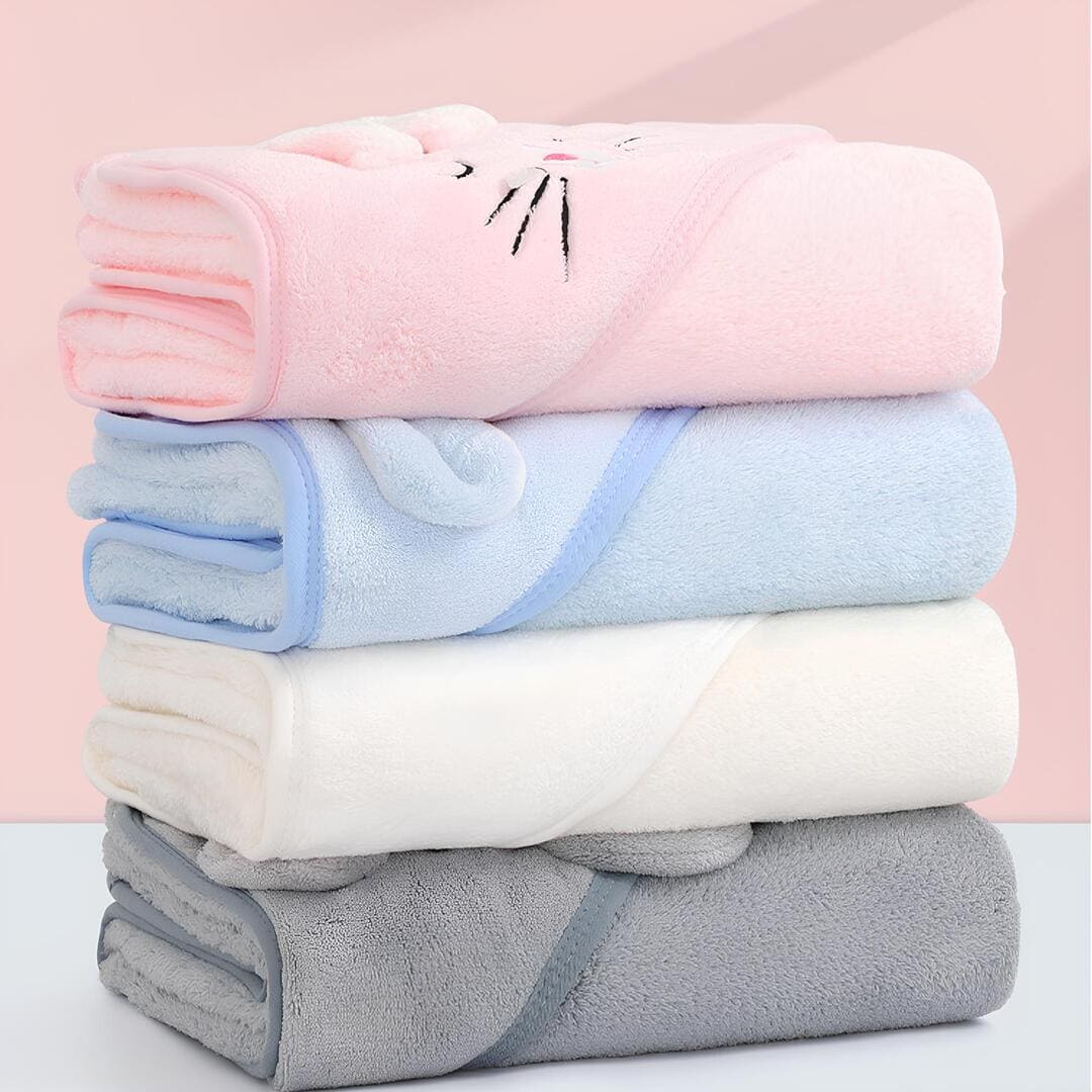 Cape de bain – Coton doux