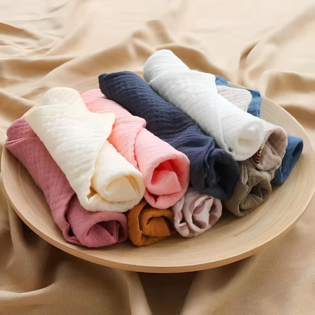 Langes en coton – Lot de 5
