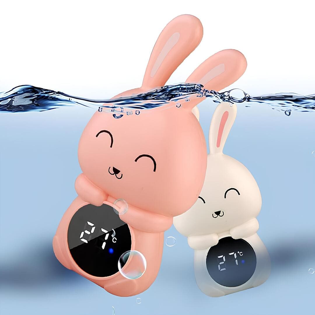 Thermomètre de bain digital – Lapin
