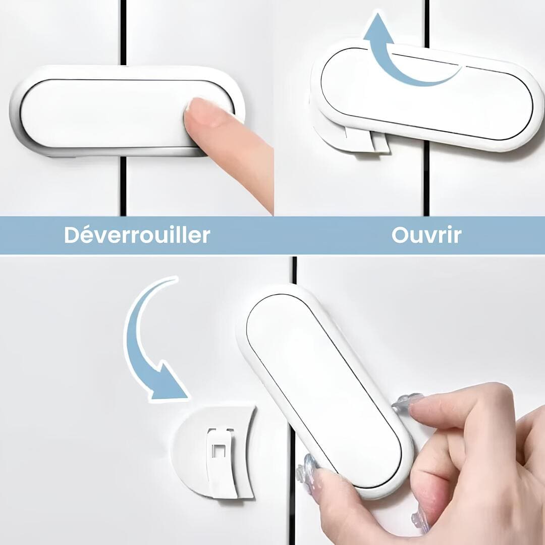 Verrous de sécurité multi-usages – Lot de 5