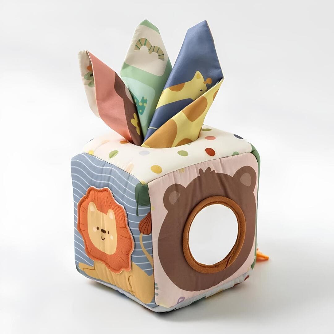 Boîte à mouchoirs éducative