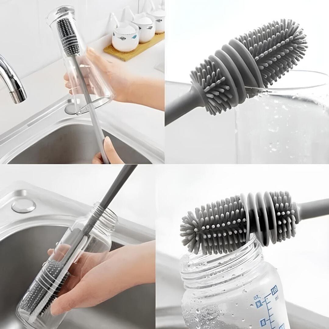 Brosse de nettoyage pour biberon