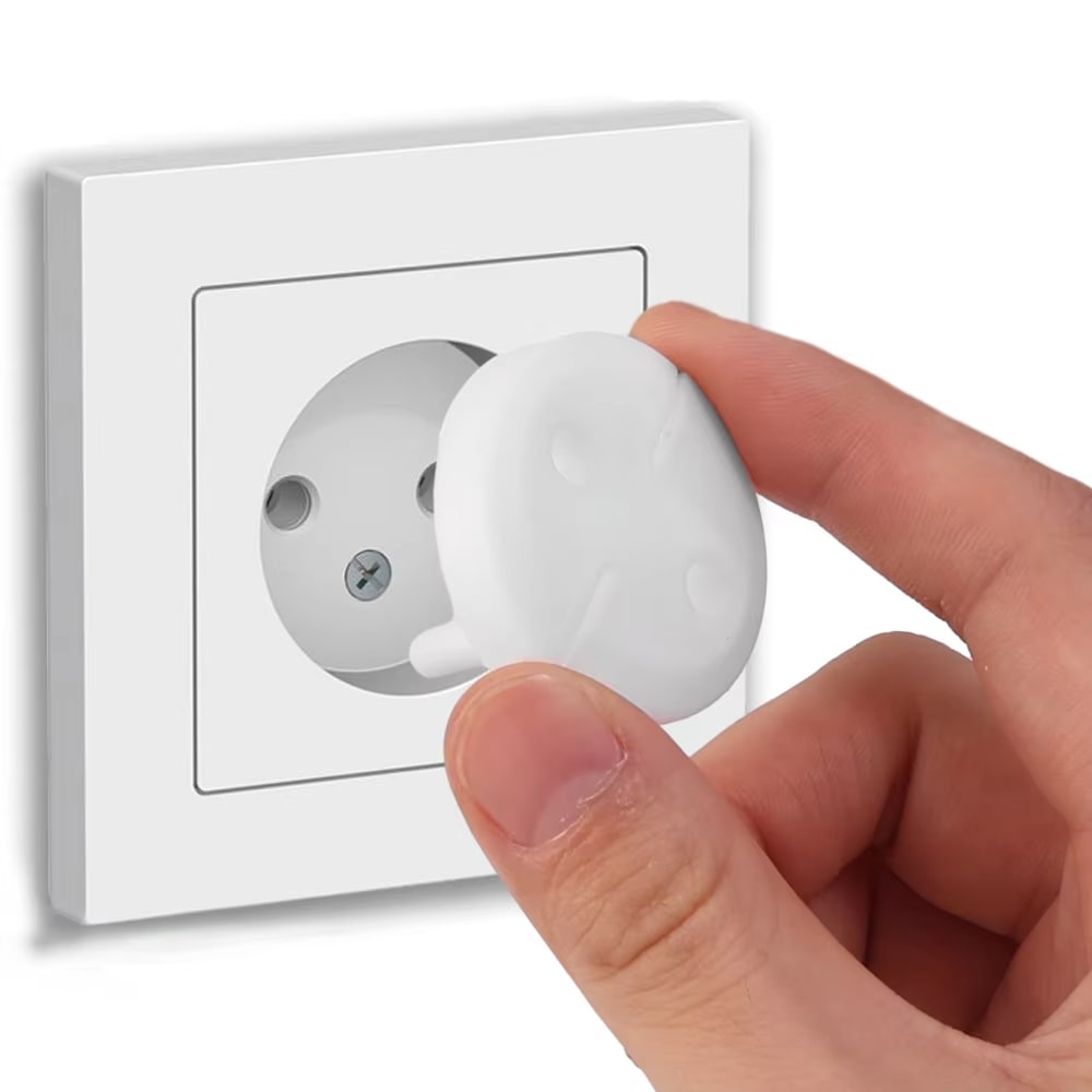 Cache-prises – Lot de 10 protections de sécurité