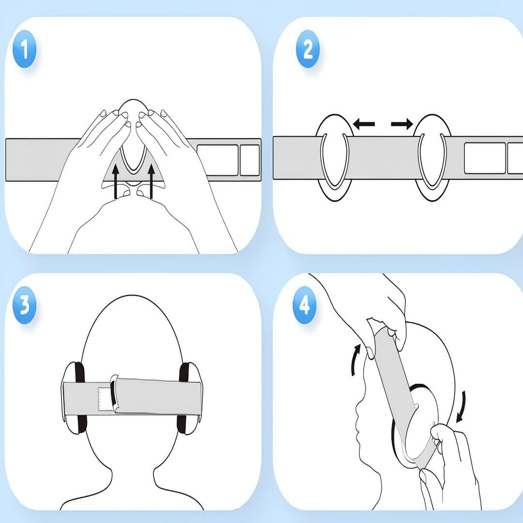 Casque anti-bruit bébé – Protection auditive
