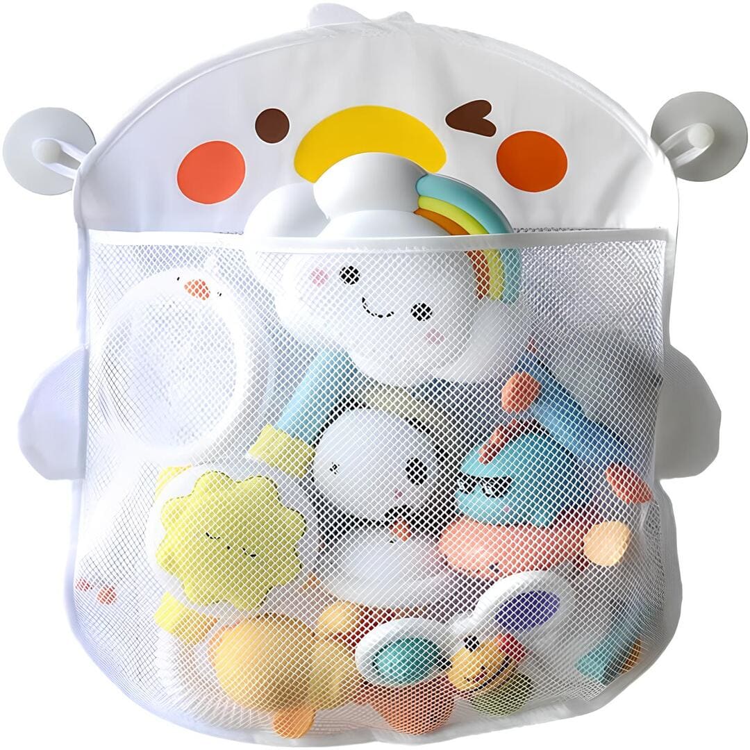 Filet de rangement pour le bain