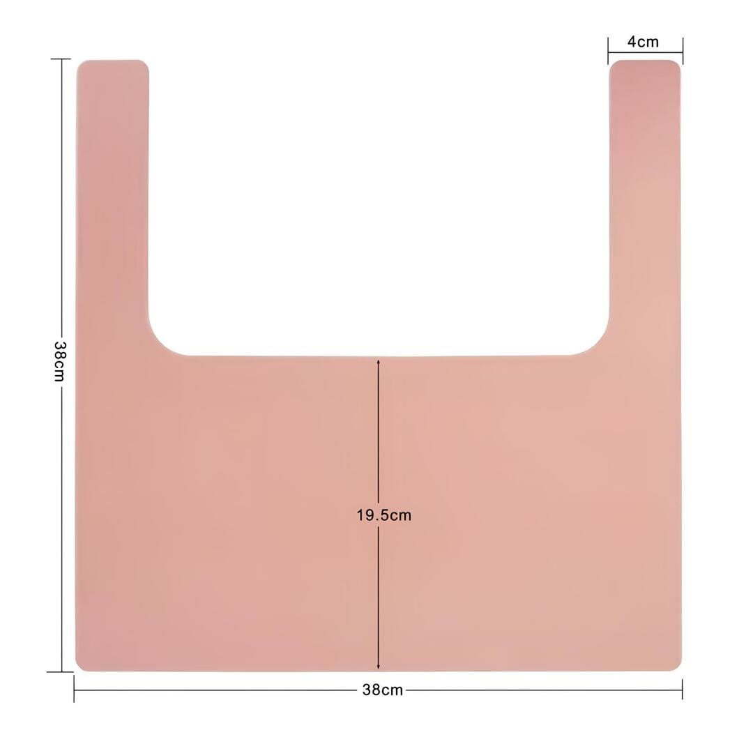 Napperon en silicone ajusté pour chaise haute