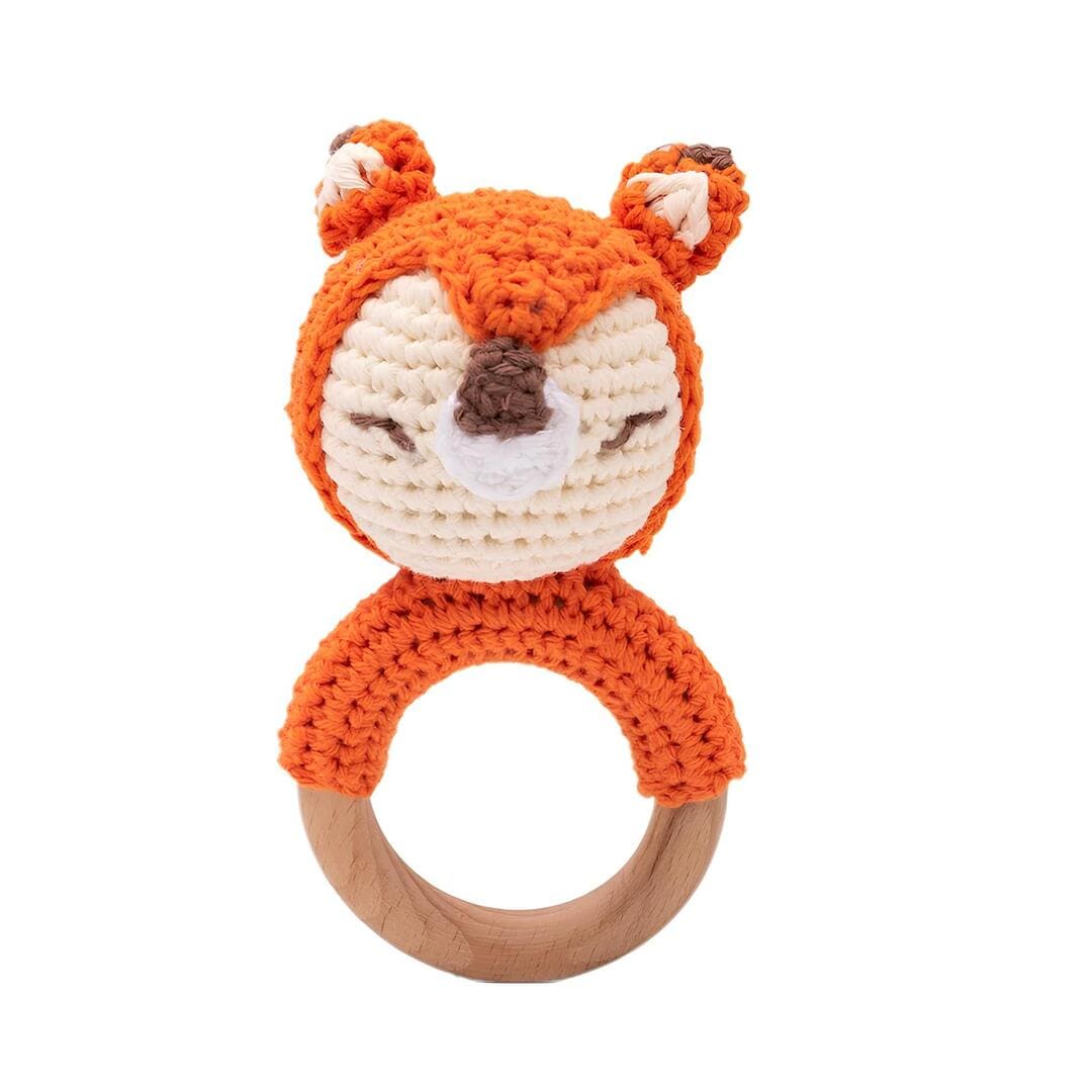 Anneau de dentition au crochet
