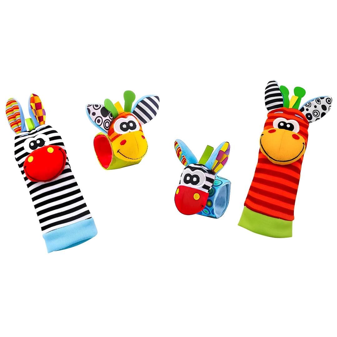 Hochets de poignet et chaussettes