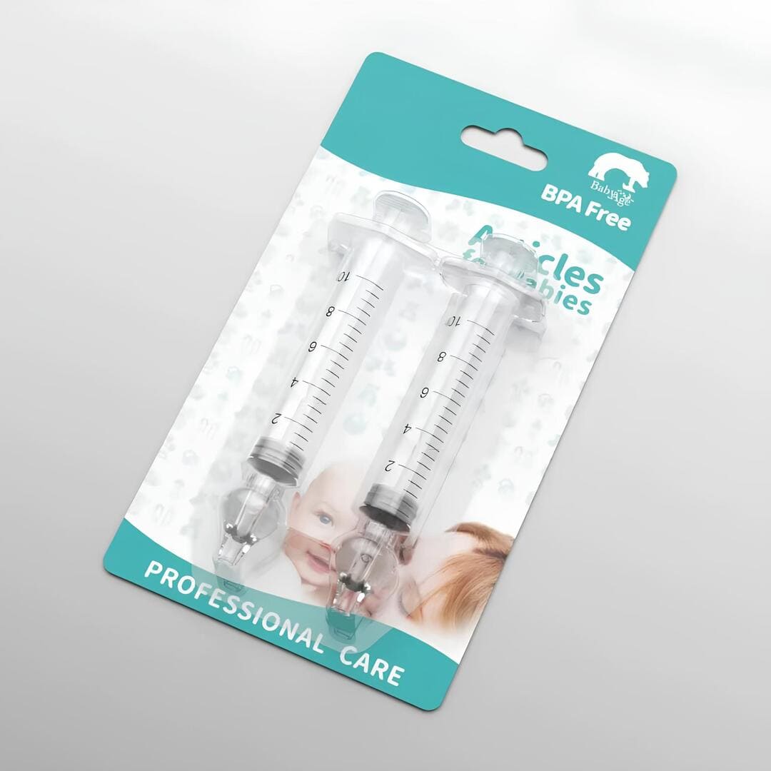 Seringue nasale – Lot de 2