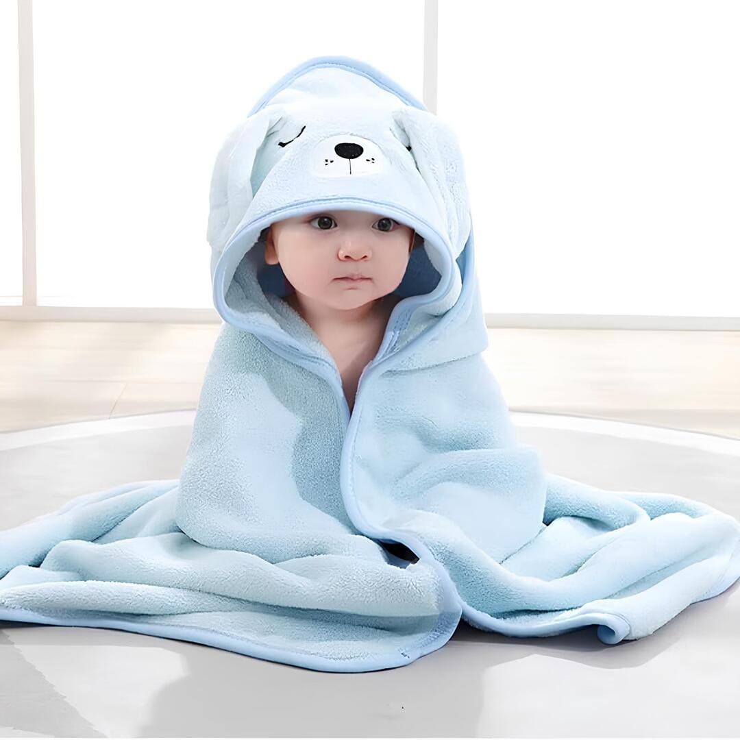 Cape de bain – Coton doux